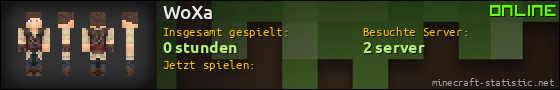 Benutzerleisten 560x90 für WoXa