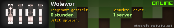 Benutzerleisten 560x90 für Wolewor