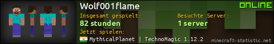 Benutzerleisten 560x90 für Wolf001flame