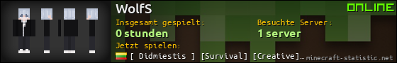 Benutzerleisten 560x90 für WolfS