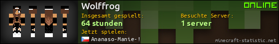 Benutzerleisten 560x90 für Wolffrog