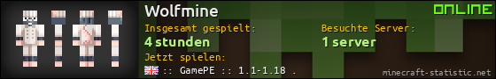 Benutzerleisten 560x90 für Wolfmine