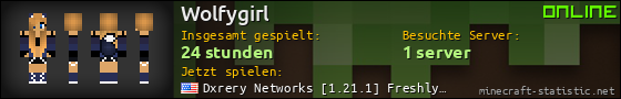 Benutzerleisten 560x90 für Wolfygirl