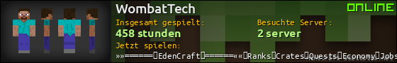 Benutzerleisten 560x90 für WombatTech