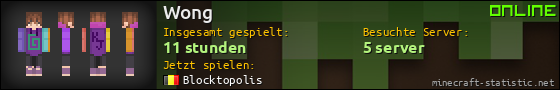 Benutzerleisten 560x90 für Wong