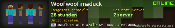 Benutzerleisten 560x90 für Woofwoofimaduck