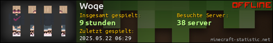 Benutzerleisten 560x90 für Woqe