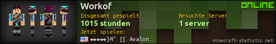 Benutzerleisten 560x90 für Workof