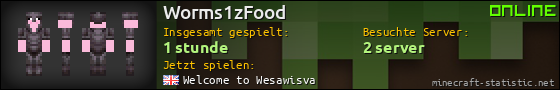 Benutzerleisten 560x90 für Worms1zFood