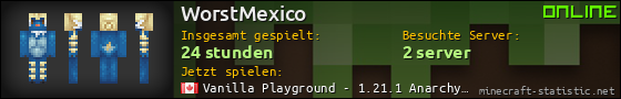 Benutzerleisten 560x90 für WorstMexico