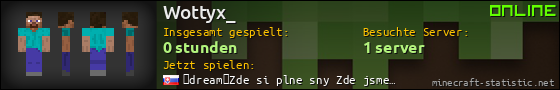 Benutzerleisten 560x90 für Wottyx_
