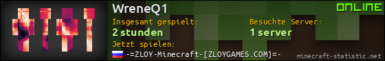 Benutzerleisten 560x90 für WreneQ1