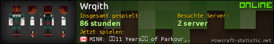 Benutzerleisten 560x90 für Wrqith