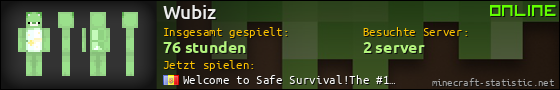 Benutzerleisten 560x90 für Wubiz