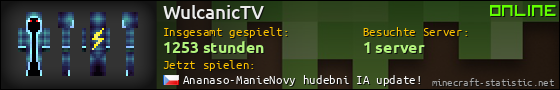 Benutzerleisten 560x90 für WulcanicTV