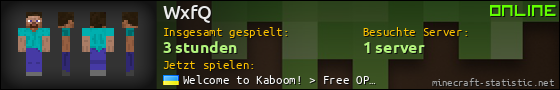 Benutzerleisten 560x90 für WxfQ