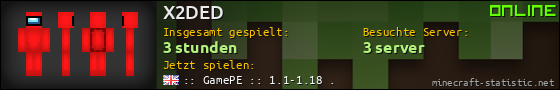 Benutzerleisten 560x90 für X2DED