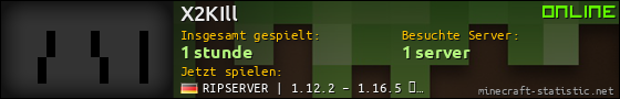 Benutzerleisten 560x90 für X2KIll