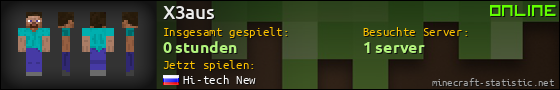 Benutzerleisten 560x90 für X3aus