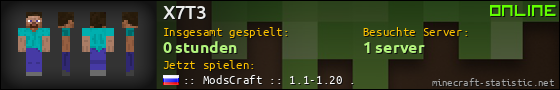 Benutzerleisten 560x90 für X7T3