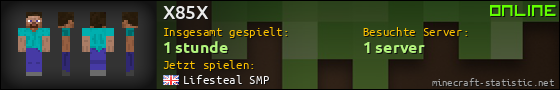 Benutzerleisten 560x90 für X85X
