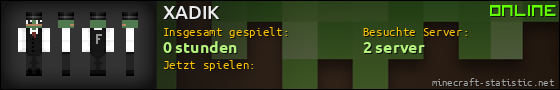 Benutzerleisten 560x90 für XADIK