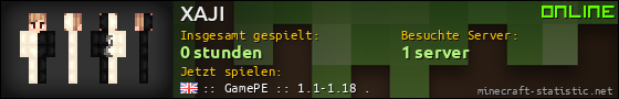 Benutzerleisten 560x90 für XAJI