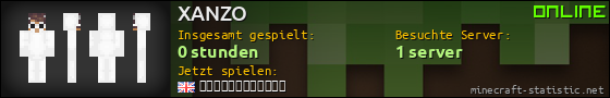 Benutzerleisten 560x90 für XANZO