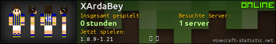 Benutzerleisten 560x90 für XArdaBey