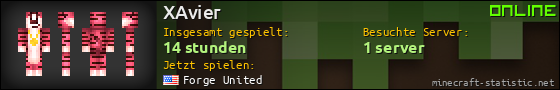 Benutzerleisten 560x90 für XAvier