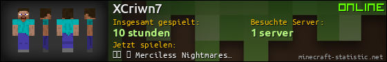 Benutzerleisten 560x90 für XCriwn7