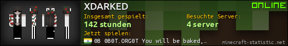 Benutzerleisten 560x90 für XDARKED