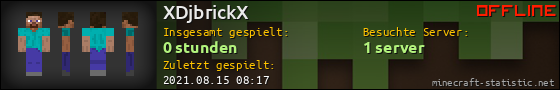 Benutzerleisten 560x90 für XDjbrickX