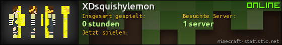 Benutzerleisten 560x90 für XDsquishylemon