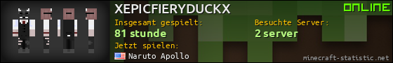 Benutzerleisten 560x90 für XEPICFIERYDUCKX