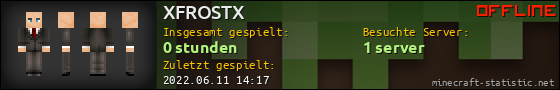 Benutzerleisten 560x90 für XFROSTX
