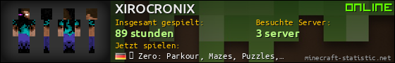 Benutzerleisten 560x90 für XIROCRONIX