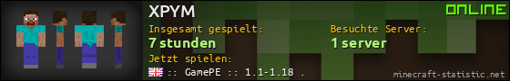 Benutzerleisten 560x90 für XPYM