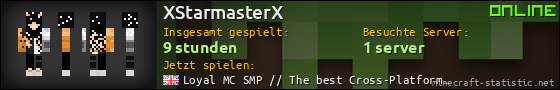 Benutzerleisten 560x90 für XStarmasterX