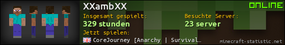 Benutzerleisten 560x90 für XXambXX