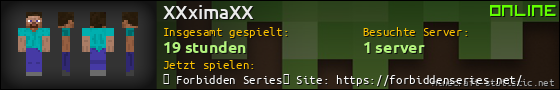 Benutzerleisten 560x90 für XXximaXX