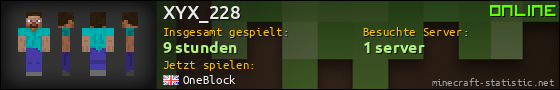 Benutzerleisten 560x90 für XYX_228