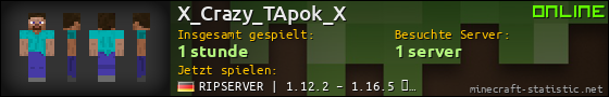 Benutzerleisten 560x90 für X_Crazy_TApok_X