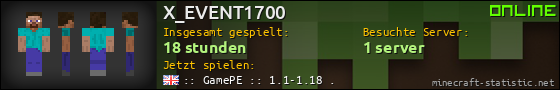 Benutzerleisten 560x90 für X_EVENT1700