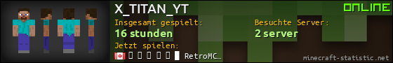 Benutzerleisten 560x90 für X_TITAN_YT