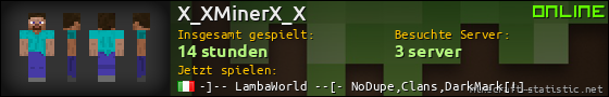 Benutzerleisten 560x90 für X_XMinerX_X