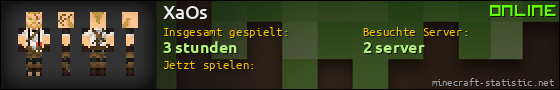 Benutzerleisten 560x90 für XaOs