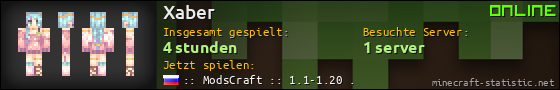 Benutzerleisten 560x90 für Xaber