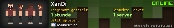 Benutzerleisten 560x90 für XanDr