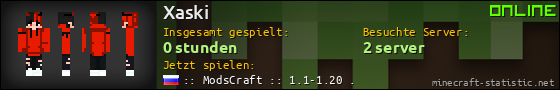 Benutzerleisten 560x90 für Xaski